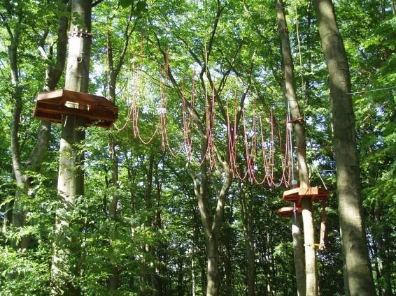 Lanové centrum Active park Zbiroh - v těsné blízkosti zámku