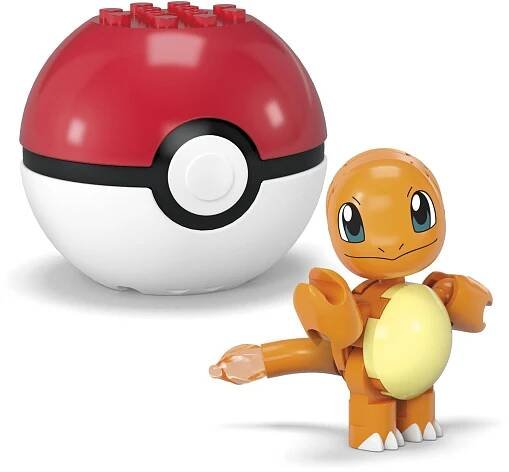 Mega Pokémon Pokéball - Charmander a Pichu