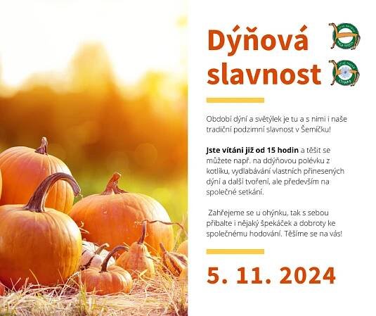Dýňová slavnost – 5. 11. 2024 – Lesní mateřská škola Šemíček