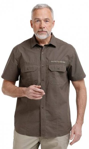 bushman pánska expedíčna košeľa khaki