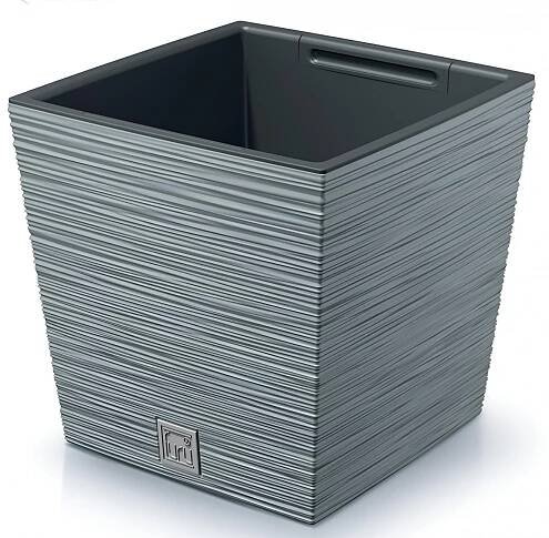 Květináč FURU SQUARE LOW s vložkou betonový 30 cm 299 Kč