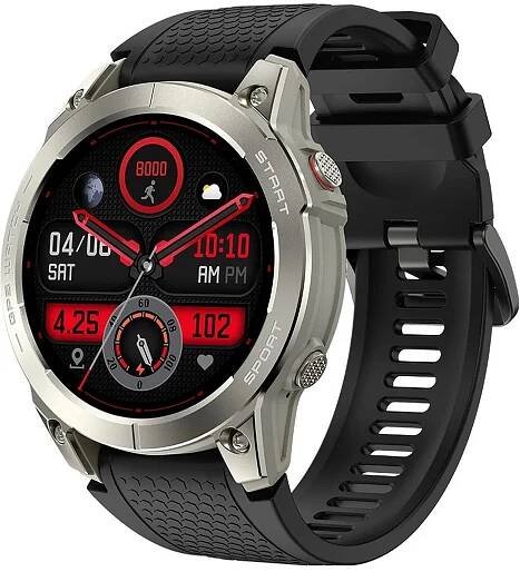 Manta SWA001SV - Chytré hodinky Activ X GPS Silver SET • Hodinkovna.cz