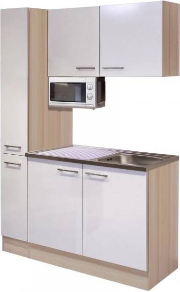 Flex-Well Kuchyně Abaco 130 cm/typ 1 - mikrovlnka