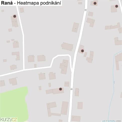 Raná - mapy | Kurzy.cz