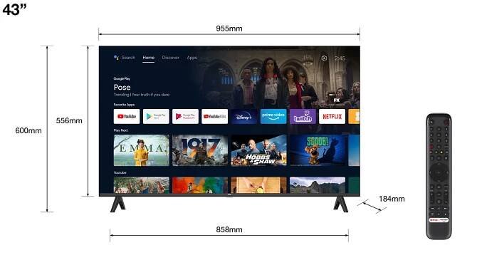 TCL 43" LED (43L5A)