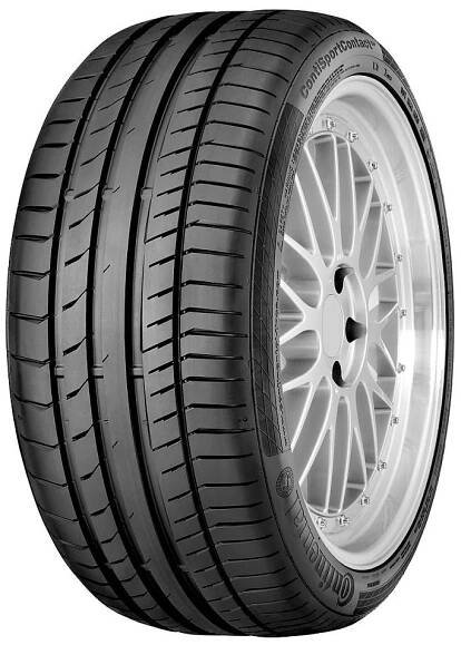 2× Letní pneumatika Continental ContiSportContact 5 245/45R17 95 Y ochranný lem AO - Audi