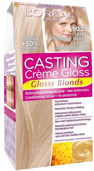 L'Oréal Casting Crème Gloss 180 ml 1021 Coconut Baby