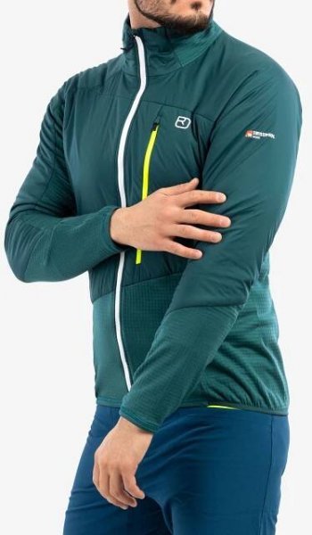 Bunda Ortovox Westalpen Swisswool Hybrid Jacket - pacific