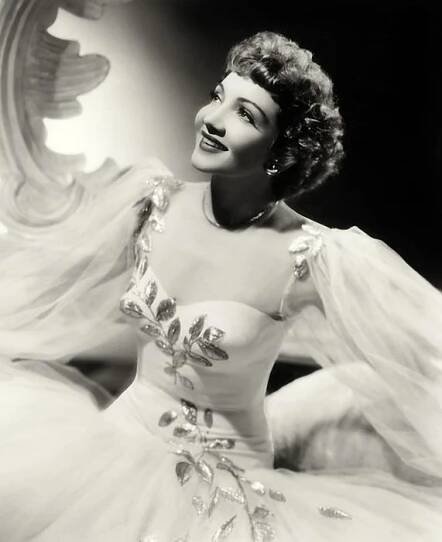 Claudette Colbert fotka