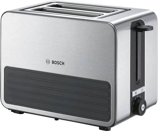Opékač topinek Bosch TAT7S25 šedý/nerez