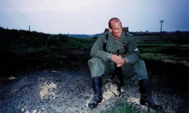Jack Gustav in "Band of Brothers"