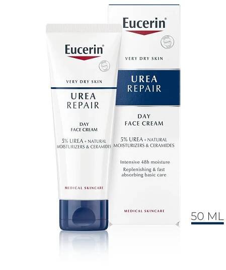 UreaRepair Denný krém na tvár na suchú pleť | Eucerin