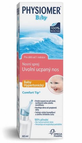 Physiomer Baby hypertonický nosní sprej 60 ml