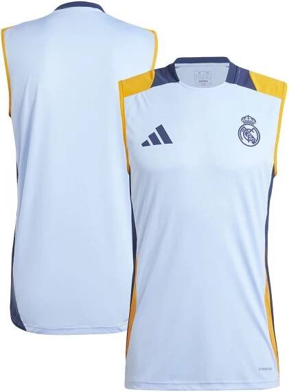 Real Madrid adidas Training Sleeveless Jersey - Blue, , rebel_hi-res
