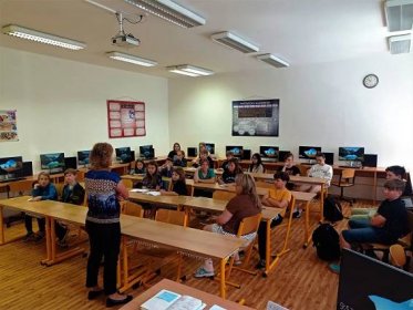 Schůzka školního parlamentu - Osmička
