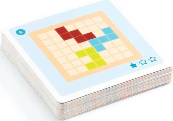 DJECO Dřevěný hlavolam - Polyssimo | hlavolamy-puzzle.cz