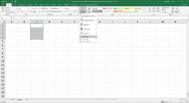 Jak používat vlastní pravidla podmíněného formátování pro data v aplikaci Excel 2