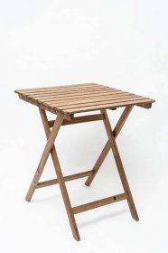 dřevěný venkovní stolek  - Zahrada