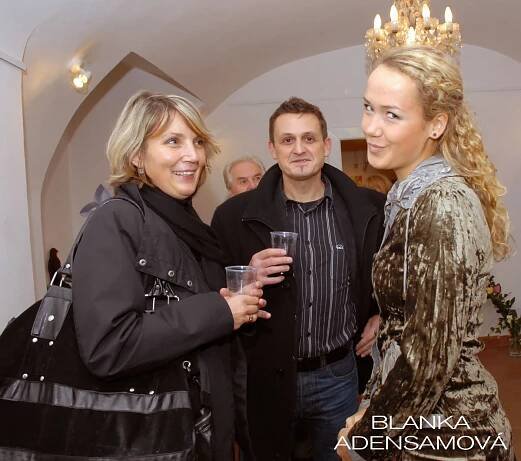 Blanka Adensamová - Fotoalbum z vernisáží pro přátele