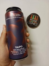Nozib/Stoke Brewery Taupo NZ IPA 15°/6,3% 0,5l - www.pivnilednice.cz