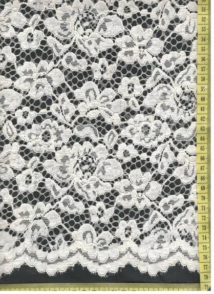 PA Krajka - metráž - 12 šedozelená 100% polyester ;| m-latky.cz; látky pro každého