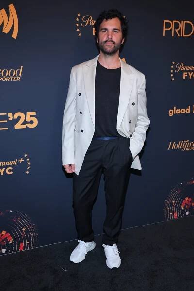 Juan Pablo Di Pace at the Celebration of Pride ’25 party hosted by The Hollywood Reporter and GLAAD