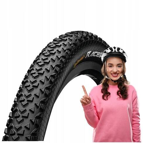 PLÁŠŤ NA KOLO 26" CONTINENTAL RACE KING 26x2.20 ROLOVACÍ KEVLAR PRO KOLO