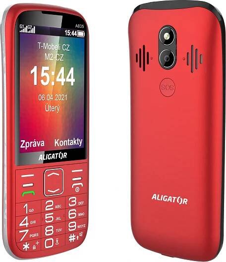 ALIGATOR A835 Senior, červený