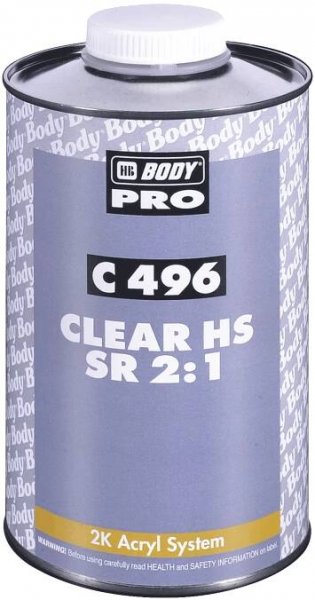 Body 496 Autoclear HS 2:1 SR