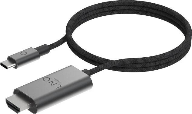LINQ 8K/60Hz USB-C to HDMI Pro Cable 2m - Space Grey