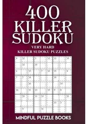 400 KILLER SUDOKU: VERY HARD KILLER SUDO od 311 Kč - Heureka.cz