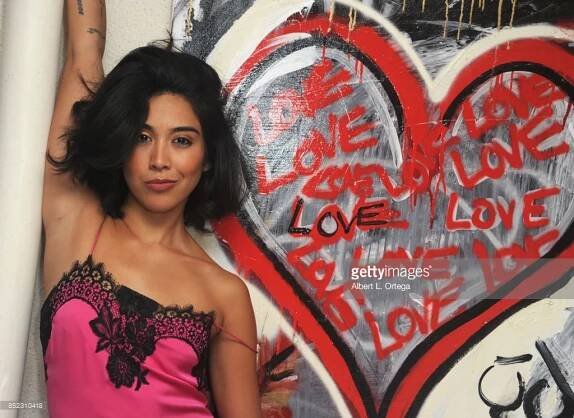 Natasha Blasick, Martin Blasick, Melinna Bobadilla , Vanessa Garcia, Angelica Rivera, Jes Meza, Ben Bratt, Jaina Ortiz and guest attend the Vanessa E. Garcia's Art Show.