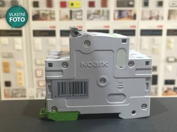 Noark Instalační jistič 6 kA, charakteristika B, 16 A, 3pól Ex9BN 3P B16 /100053/ | Elektro-trutnov.cz