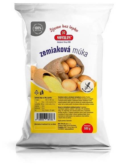 NOVALIM Bramborová mouka bez lepku 500 g