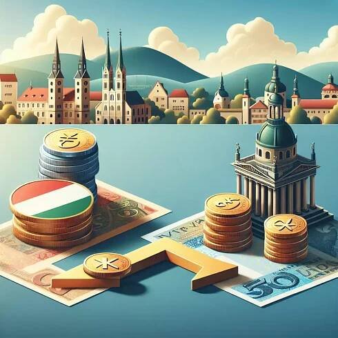 madarska mena na czk