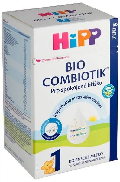 HiPP Combiotik 1 bio kojenecké mléko od narození 700g