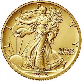 2016-W 1/2 oz. Gold Walking Liberty Centennial Gold Coin Original Mint Packaging