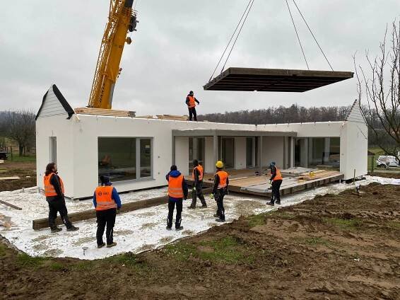 Realizace modulárního domu - Bydlíme úsporně - projekční činnost a vyřízení stavebního povolení Brno