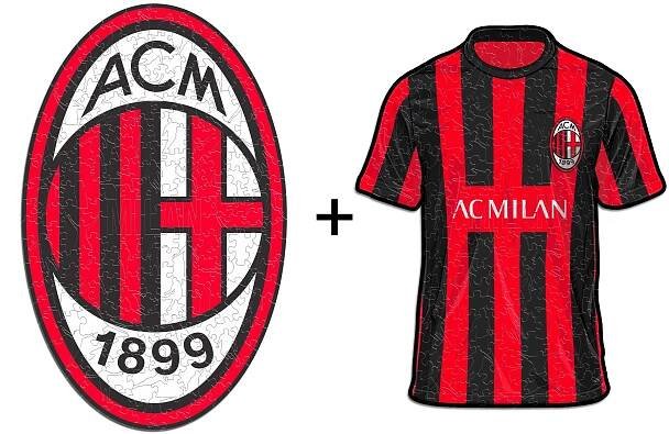 2 PACK AC Milan® Logo + Jersey