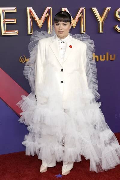 Devery Jacobs attends the 76th Primetime Emmy Awards at Peacock Theater on September 15, 2024 in Los Angeles, California.