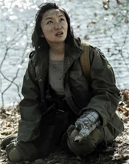 Tales of the Walking Dead Poppy Liu Jacket | Amy Zhang Coat