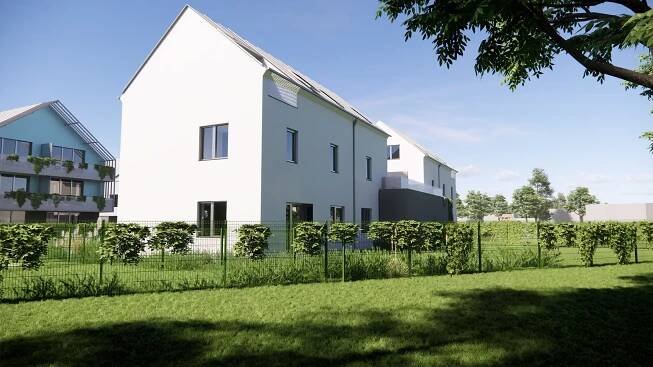 Vizualizace projektu výstavby bytů Bydlení Dobřichovice - Pražská