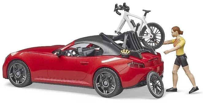 Bruder 03485 Auto Roadster s figurkou a kolem EAN (GTIN) 4001702034856