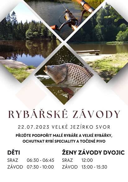 Aktuality - Rybářské závody 2023 - Oficiální stránky Obce Svor
