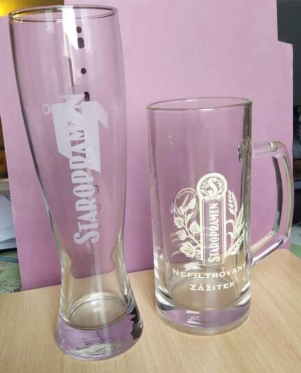 Pivovar Staropramen Smíchov - 2 ks - 0,5 l