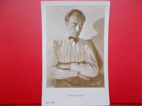 Pohlednice herec herečka Berlín Německo Conrad Veidt - Pohlednice
