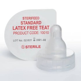 Latex Free Sterile Baby Teat Units - Sterifeed