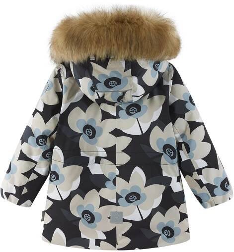 Dětská zimní bunda s membránou Reima Muurame - Black - Skibi Kids