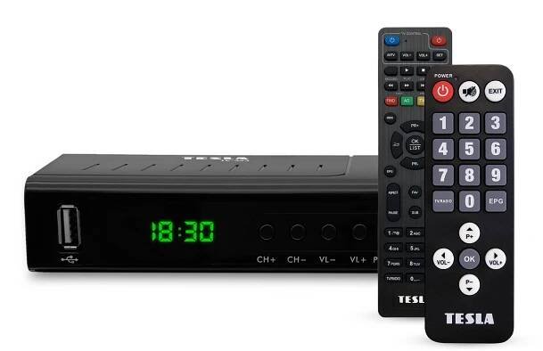 SET TOP BOX TESLA TE-323 Senior - DVB-T2 (H.265/HEVC)