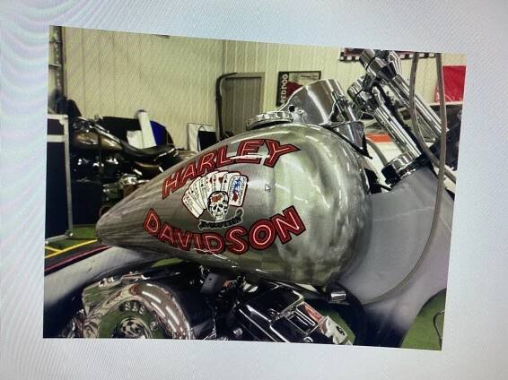 Harley Davidson a Marlboro Man FXR Obtisky na plynovou nádrž Film Bike Repliky